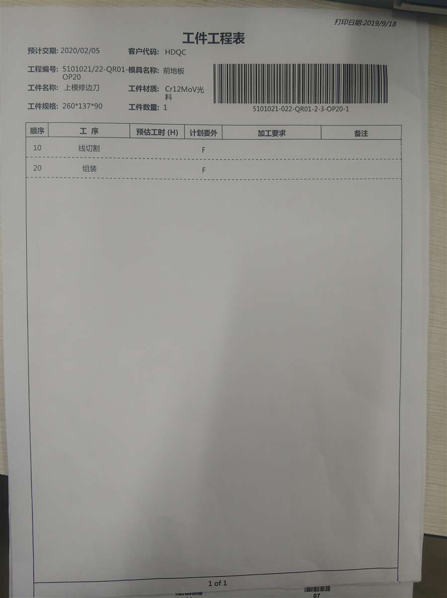 主计划管理 设计管理